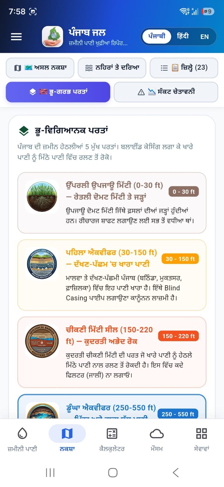 Punjab Jal (ਪੰਜਾਬ ਜਲ) Screenshot 4